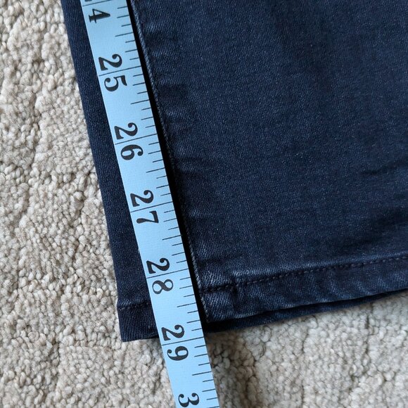 Liverpool The Skinny Jeans Women Sz 10/30 Dark Blue Stretch Denim - Picture 8 of 10